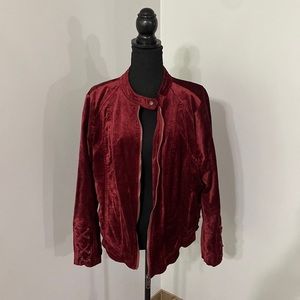 Torrid - Size 1 Velvet Jacket